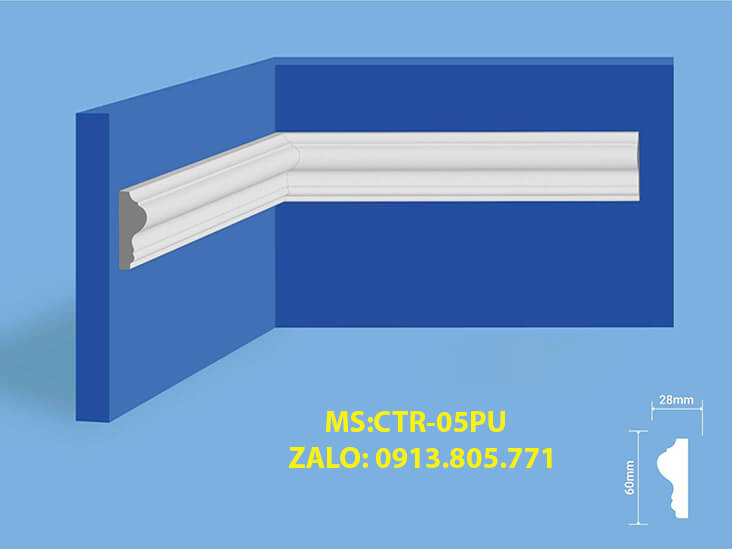 Thợ làm phào trần vách thạch cao tại tphcm CTR05PU