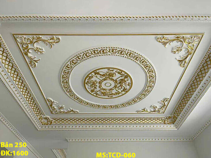 Trần thạch cao họa tiết